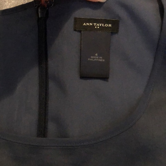 Blue dress with white stripes - Picture 3 of 5